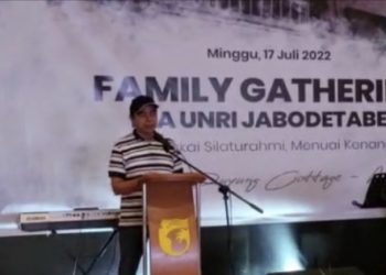 Pererat Silahturahmi, IKA UNRI Jabodetabek Gelar Family Gathering