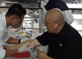 JNE Gelar Suntik Gratis Vitamin C untuk Karyawan dan Masyarakat Umum