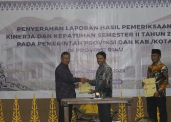 Pemkab Rohil Terima LHP dari BPK RI Semester II Tahun 2023