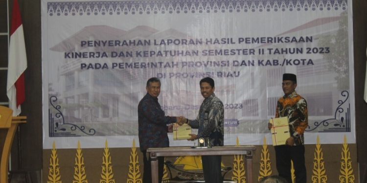 Pemkab Rohil Terima LHP dari BPK RI Semester II Tahun 2023