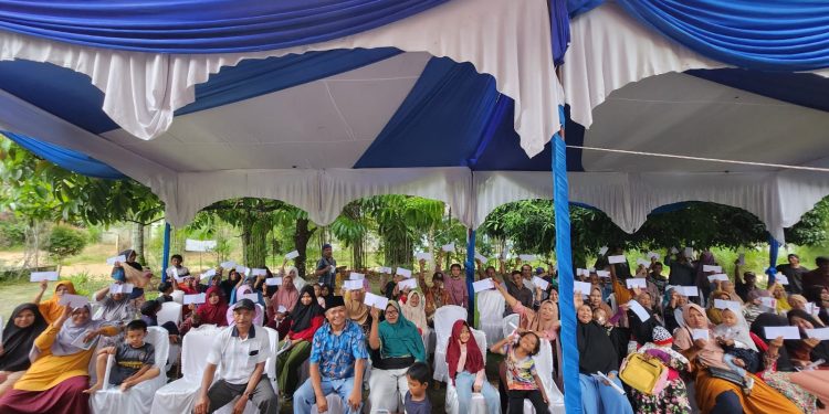 Penyeberaluasan Perda Penyelenggaraan Administrasi Kependudukan, Anggota DPRD Aidil Amri Pekanbaru Gelar Sosialisasi ke 6 Lokasi