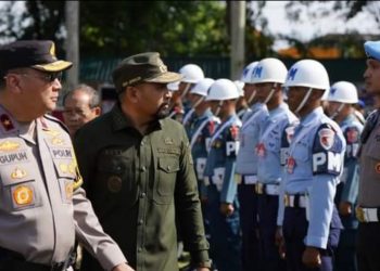 Wakapolda Sumbar Pimpin Apel Gabungan Operasi Ketupat Singgalang