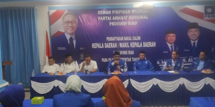 Koalisi Prabowo Subianto dan Gibran Terulang di Pilgubri 2024, Demokrat dan Gerindra Usung HM Nasir, PAN Nyusul?