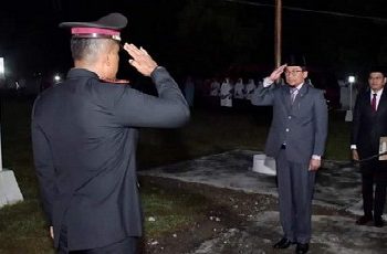 Polres Agam Gelar Apel Kehormatan dan Renungan Suci di Makam Pahlawan Siti Manggopoh
