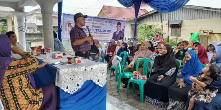 Turun Daerah Pemilihan, Anggota DPRD Pekanbaru Doni Saputra Lakukan Reses
