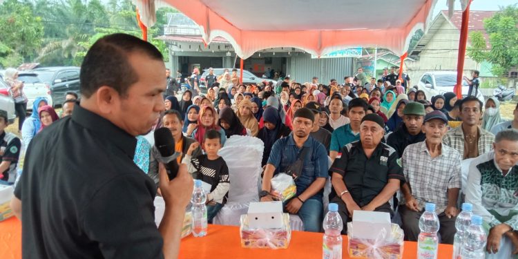 Dalam Reses Ketua DPRD Pekanbaru Sabarudi di Sialang Rampai