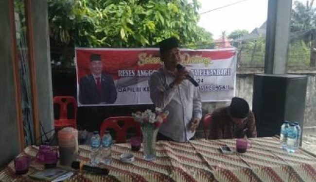 Saat Reses, Anggota DPRD Pekanbaru H. Ervan Tampung Aspirasi Masyarakat Soal Pendidikan 