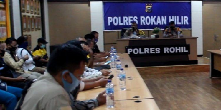 Kapolres Rohil Resmi Larang Ormas FPI Lakukan Kagiatan dan Aktivitas