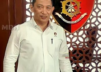 Polsek Rimba Melintang Polres Rohil Amankan Penyaluran BST Ke 338 KK Masyarakat Penerima