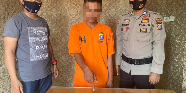 Sedang Transaksi Sabu 6 Tersangka di Bekuk Sat Res Narkoba Polres Rohil di Ujung Tanjung