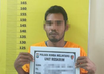 Diduga Terlibat Judi di Situs Alexis Togel Dan Situs Judi Win Seorang Buruh Diciduk Polsek Rimba Melintang Polres Rohil