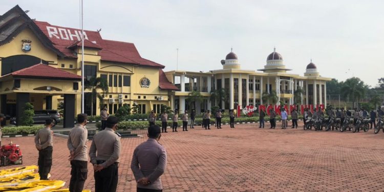Polres Rohil Kembali Laksanakan Giat Patroli R4 Pemantapan Harkamtibnas