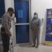 Polri dan TNI Laksanakan Pengamanan Vaksin Sinovac ( Covid 19 ) di Puskesmas Panipahan Wilayah Hukum Polsek Panipahan.