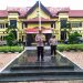 Polres Rohil Upacara Korp Raport Pengabdian TMT 1 Februari 2021 Dan Beri Reward Personel Berprestasi