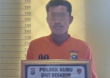Diberi 100 Ribu Lalu Pukul Isterinya, Pria Di Km 0 Di Amankan Unit Reskrim Polsek Bangko Pusako Polres Rohil