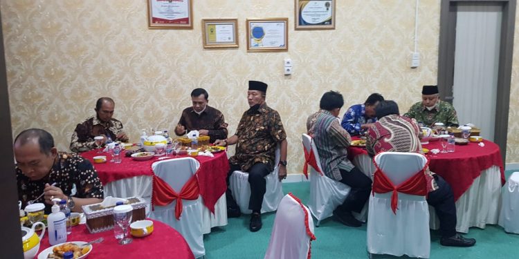Wakili Kapolres Rohil, Kapolsek Bangko Hadiri Ramah Tamah Dengan Kepala Kanwil BPN Provinsi Riau