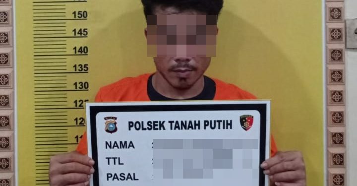 Polsek Bangko Amankan Tersangka Pencurian dengan Kekerasan saat Berada di Rumah.