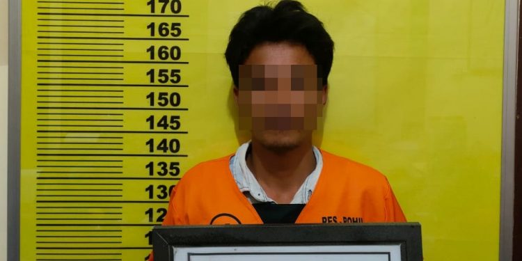 Polsek Rimba Melintang Ungkap Dugaan Tindak Pidana Penyalahgunaan Narkotika Jenis Sabu Dengan Berat Kotor 0,33 gram.