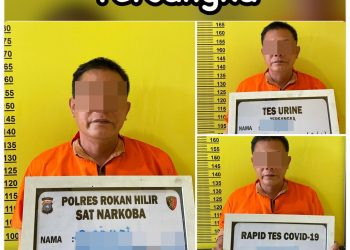 Sat Res Narkoba Polres Rohil Ungkap Kasus Tindak Pidana Narkotika Jenia Sabu Total 10,03 Gram Dalam Rangka Operasi Antik 2021.