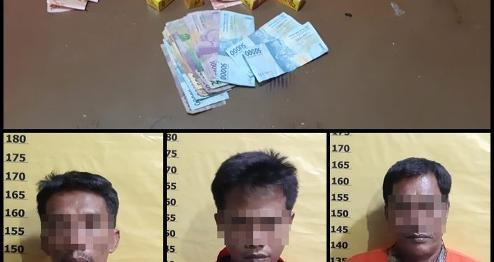 Polsek Bangko Amankan Tersangka Pencurian dengan Kekerasan saat Berada di Rumah.