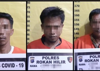 Polsek Bangko Amankan Tersangka Pencurian dengan Kekerasan saat Berada di Rumah.