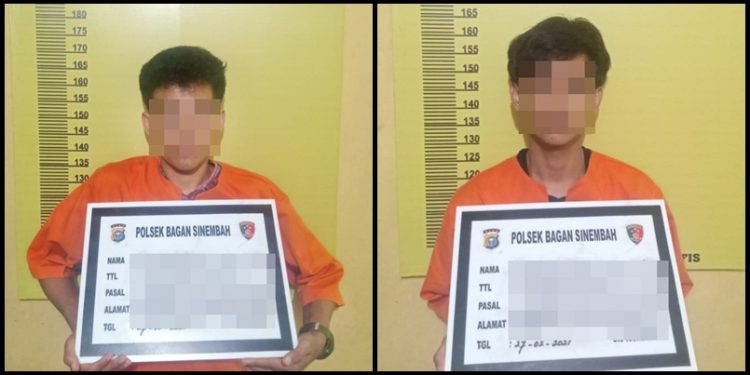 Polsek Bagan Sinembah Ungkap Kasus Tindak Pidana Penyalahgunaan Narkotika Jenis Sabu Dengan Berat 0,19 gram.