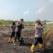 Kapolres Rohil Pimpin Pemadaman Api Karlahut di Wilayah Kec. Pasir Limau Kapas