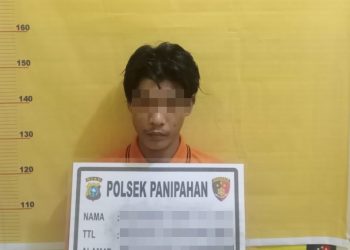 Gerayangi Adik Perempuan Teman Yang Masih Dibawah Umur Saat Tidur, Pemuda Ini Di Jeruji Polsek Panipahan
