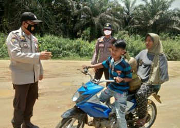 Polsek Teluk Meranti Terus Aktif Dalam Penanganan Covid-19