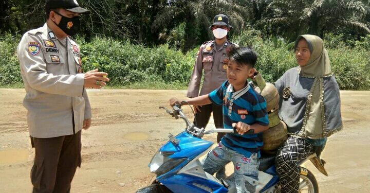 Polsek Teluk Meranti Terus Aktif Dalam Penanganan Covid-19