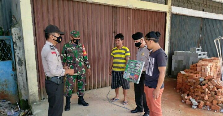 Sadarkan Masyarakat, Polsek Bandar Sei Kijang Terus Gencar Operasi Yustisi