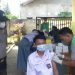 Polsek Pangkalan Lesung Dampingi Puskesmas Bersinar Lakukan Vaksinasi Terhadap Pelajar