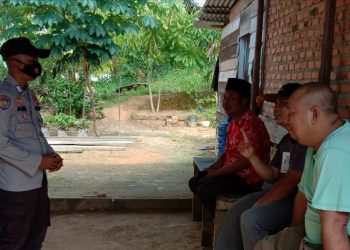 Tegakkan Prokes, Polsek Langgam Lakukan Operasi Yustisi