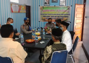 Kapolsek Bunut Jalin Silaturahmi Terhadap Sejumlah Tokoh di Wilayahnya