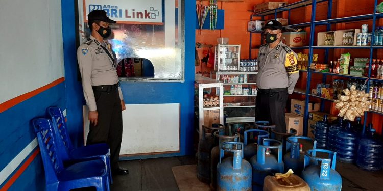 Sambangi Sejumlah Objek Vital di Wilkum, Polsek Kuala Kampar Gelar KRYD