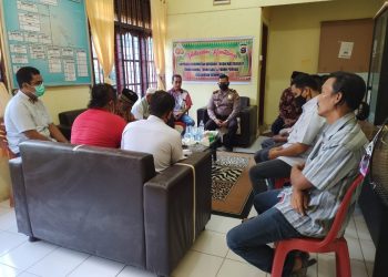 Jalin Silaturahmi, Kapolsek Kerumutan Ajak Tomas, Toga, Todat dan Tokoh Pemuda Jaga Stabilitas Kamtibmas