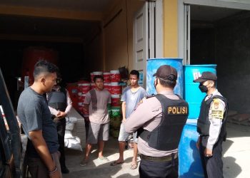 Polsek Ukui Terus Ajak Masyarakat Patuhi Prokes Covid-19