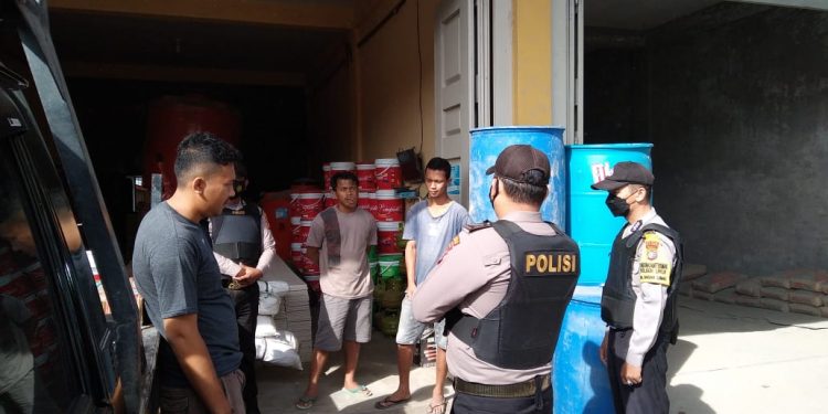 Polsek Ukui Terus Ajak Masyarakat Patuhi Prokes Covid-19