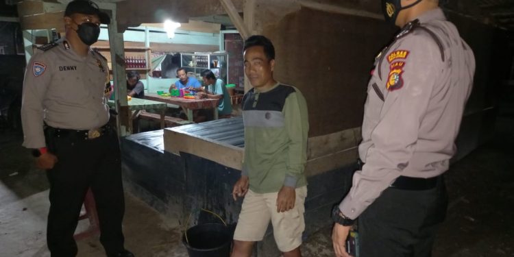 Polsubsektor Pelalawan Giatkan Operasi Yustisi Malam