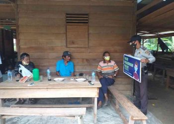 Polsek Teluk Meranti Terus Berperan Aktif Dalam Upaya Penanganan Covid-19