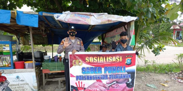 Polsubsektor Pelalawan Sapu Bersih Pungli di Wilayah Binaan