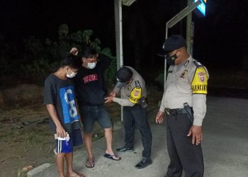 Polsek Kerumutan Intensif Laksanakan Patroli KRYD