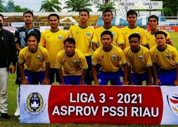 Edwin Papu Tonton Laga Perdana PSBS Kampar Versus Pekanbaru United, Skor Imbang 1-1