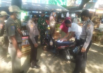 Polsek Pangkalan Kerinci Optimalkan Operasi Yustisi di Wilkum