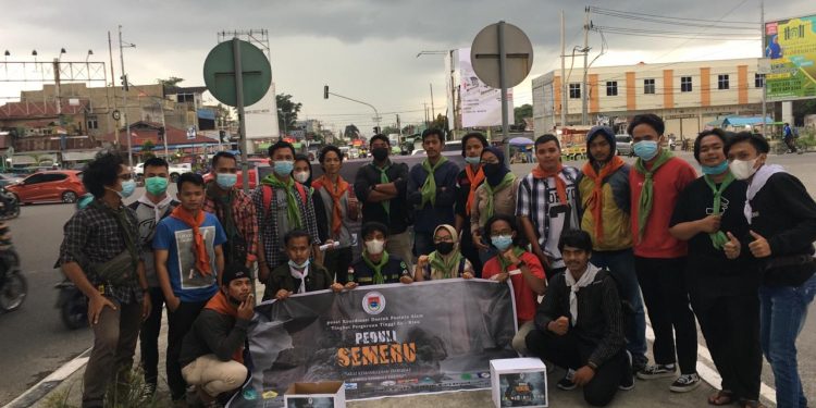 Pusat Koordinasi Daerah Mapala se-Riau laksanakan galang dana berturut-turut untuk korban Semeru !