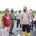 Terjun Langsung, Kapolres Tulang Bawang Barat Cek Lokasi Banjir di Wilayahnya