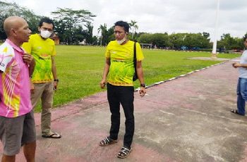 Persiapan Jelang Porprov di Kuansing, KONI Bengkalis tinjau ke sejumlah venue