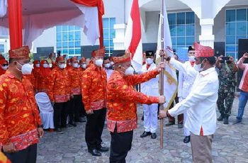Pelantikan DPD LPM Kota Pekanbaru, Rusli Ahmad : Inginkan LPM Kota Pekanbaru Menjadi Role Model