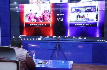 Laga Battle Pantun One For One BNN RI Diwarnai Aksi Unik, Seru dan Kreatif