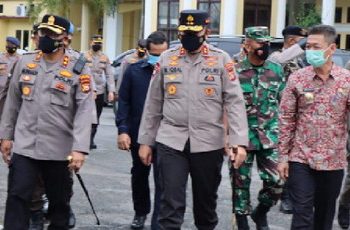 Kapolda Riau : Apresiasi Tentang Vaksin di Rohil Capai 71 Persen dan Optimis Jelang Bulan Suci Ramadhan Ini, Target 100 Persen